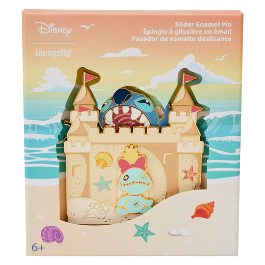 Stitch Sandcastle Surprise 3" Collector Pin **PREORDER**