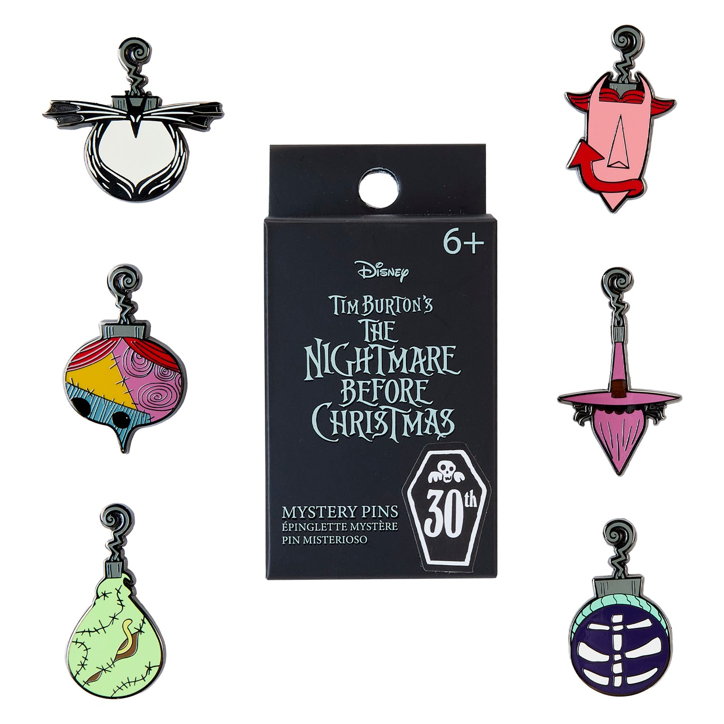 Nightmare Before Christmas Ornaments Blind Box Pin-  **PREORDER**