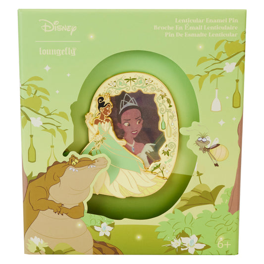 The Princess and the Frog Tiana Lenticular 3" Pin - **PREORDER**