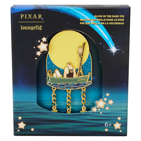 Pixar Shorts La Luna Moon 3" Collector Box Glow Pin - **PREORDER**