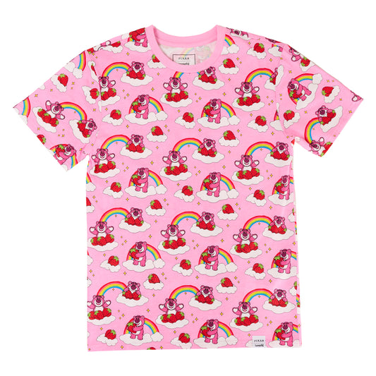 Toy Story Lotso Rainbow All-Over Print Unisex Tee - PREORDER