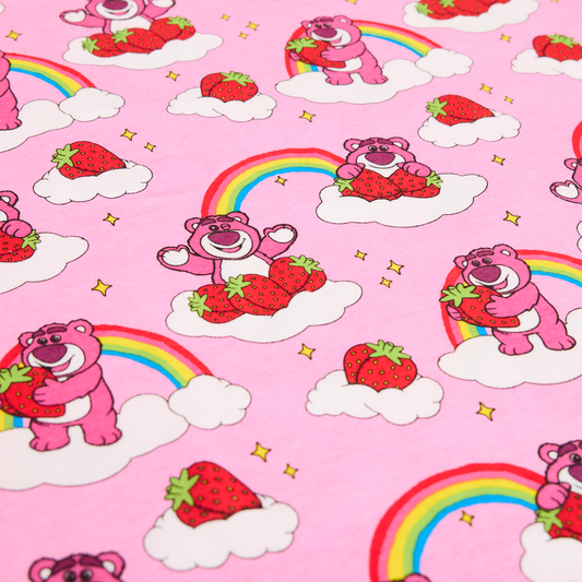 Toy Story Lotso Rainbow All-Over Print Unisex Tee - PREORDER