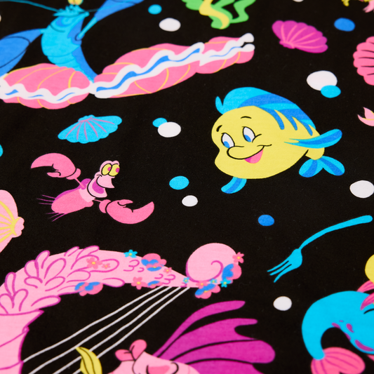 The Little Mermaid 35th Anniversary Life is the Bubbles All-Over Print Unisex Tee - PREORDER