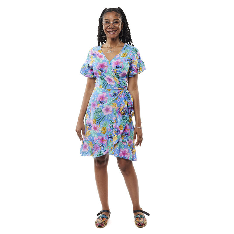 Lilo and Stitch Tropical Wrap Ilana Dress by Stitch Shoppe