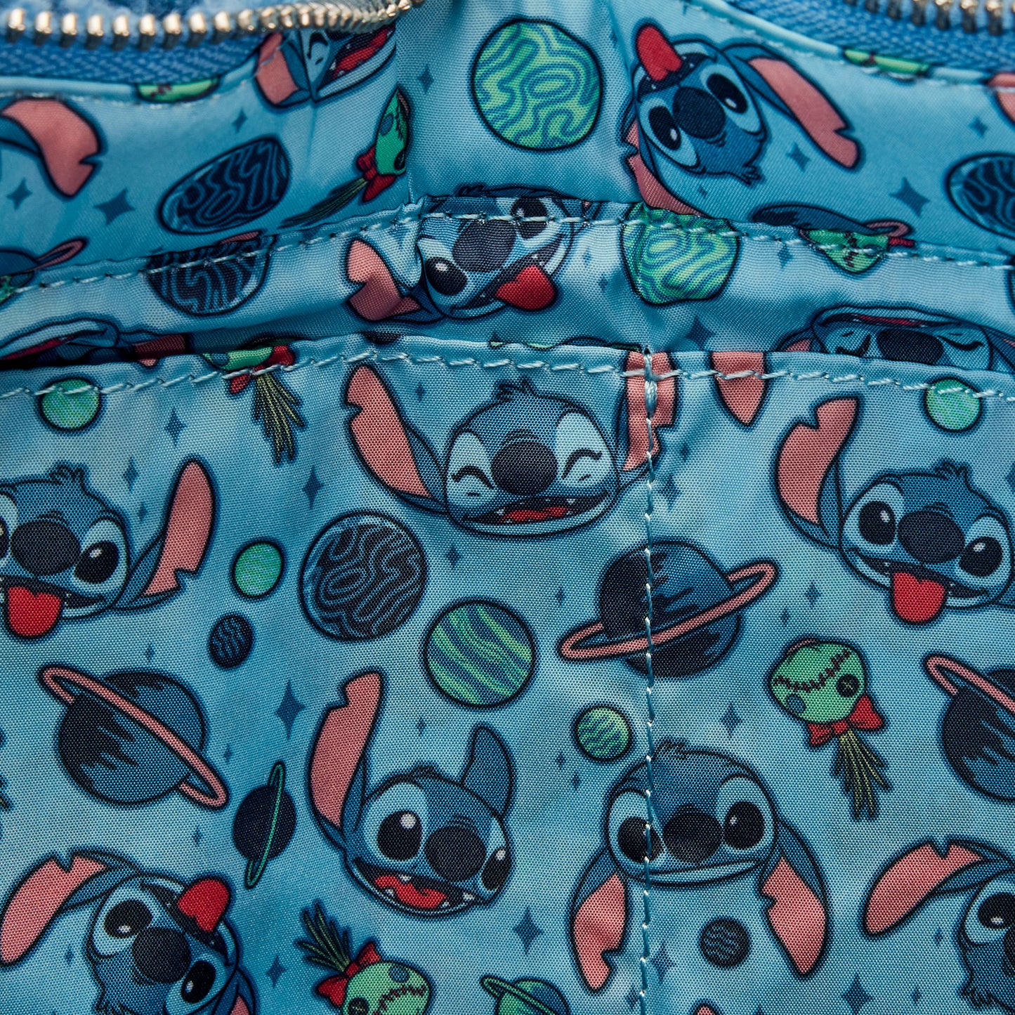 Stitch Plush Tote Bag with Coin Bag