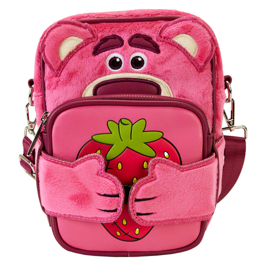 Toy Story Lotso Plush Crossbuddies® Cosplay Crossbody Bag with Coin Bag  - **PREORDER**