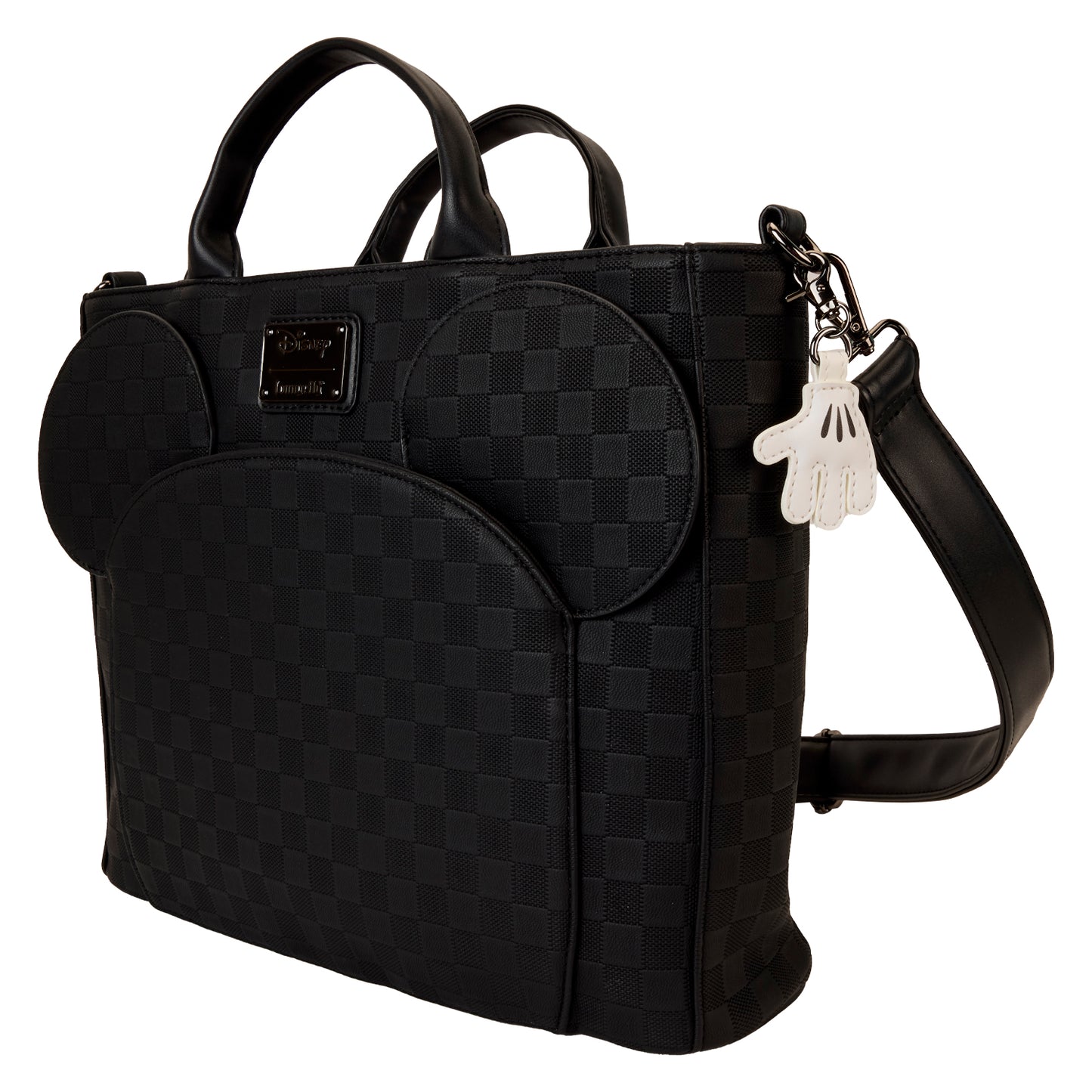 Mickey Mouse Checkered Texture Convertible Backpack & Tote Bag - PREORDER