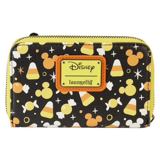 Mickey and Friends Candy Corn Zip Around Wallet