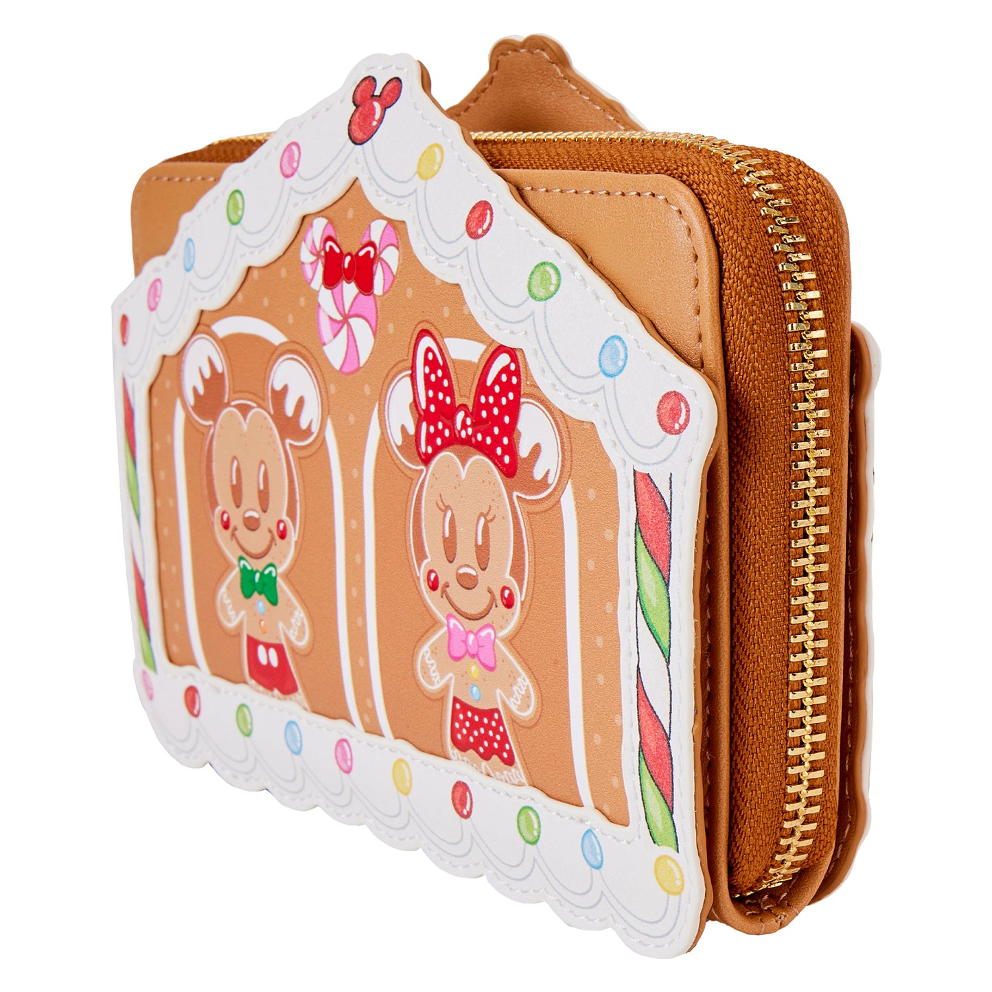 Mickey and Friends Gingerbread House Zip Wallet-  **PREORDER**