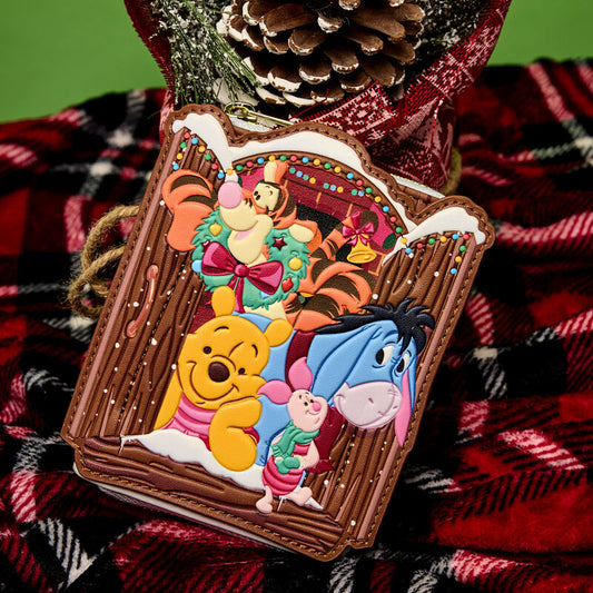 Winnie The Pooh & Friends Christmas Greetings Zip Around Wallet - PREORDER