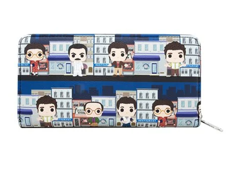 This Seinfeld Pop! City Print Wallet - Happy Mile Style