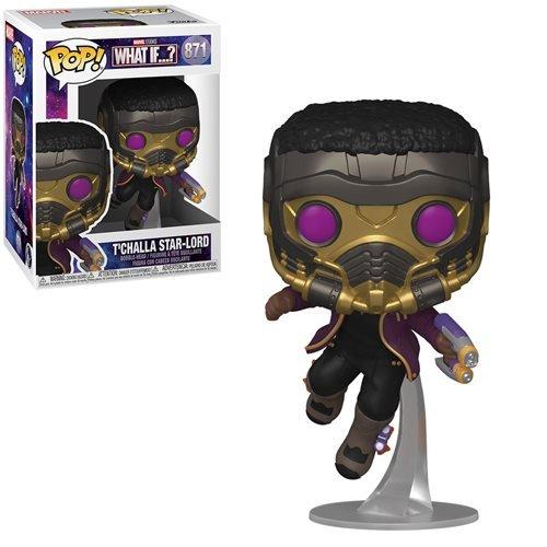 Marvel's What If T'Challa Star-Lord Pop! Vinyl Figure - Happy Mile Style