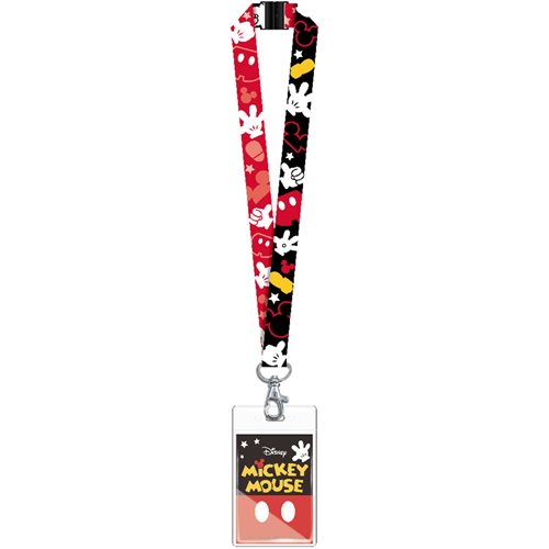 Mickey Mouse Lanyard with Card Holder