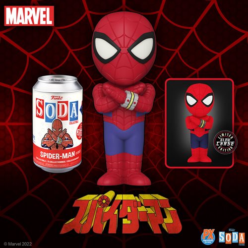 Marvel Japanese Spider-Man Vinyl Soda - Previews Exclusive