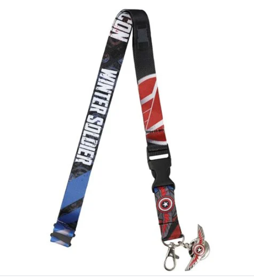 The Falcon and the Winter Soldier Lanyard - Happy Mile Style
