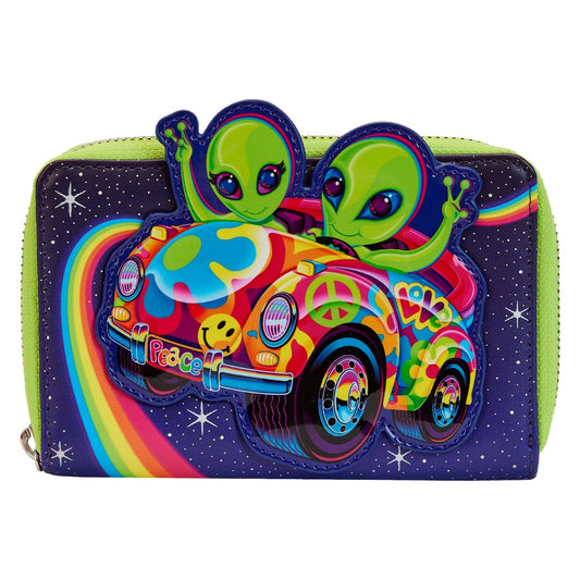Lisa Frank Cosmic Alien Ride Wallet
