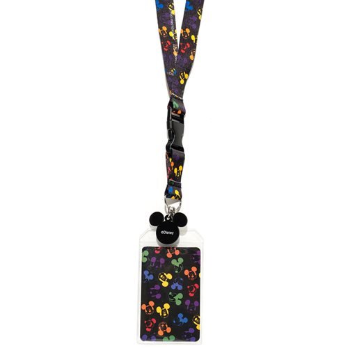 Mickey Mouse Rainbow Lanyard - Entertainment Earth Exclusive
