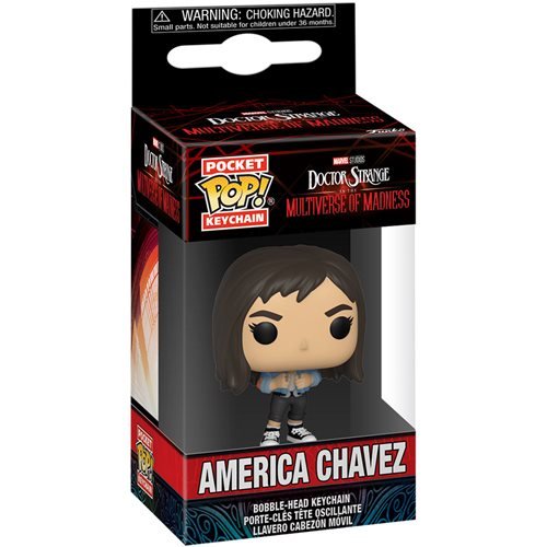 Doctor Strange in the Multiverse of Madness America Chavez Pocket Pop! Key Chain