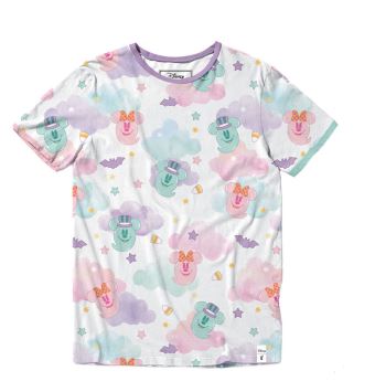 Mickey and Minnie Pastel Ghost Unisex Tee