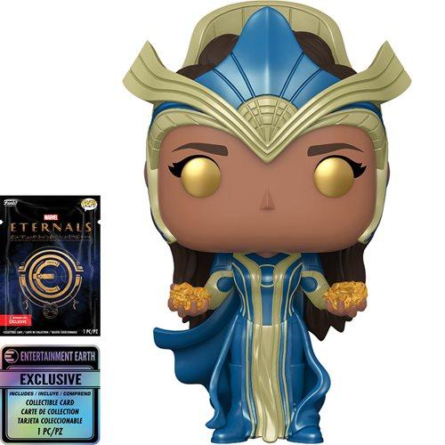 Eternals Ajak Pop! Vinyl Figure with Collectible Card - Entertainment Earth Exclusive