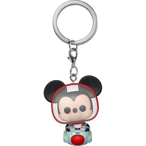 Walt Disney World 50th Anniversary Mickey Mouse Space Mountain Pocket Pop! Key Chain
