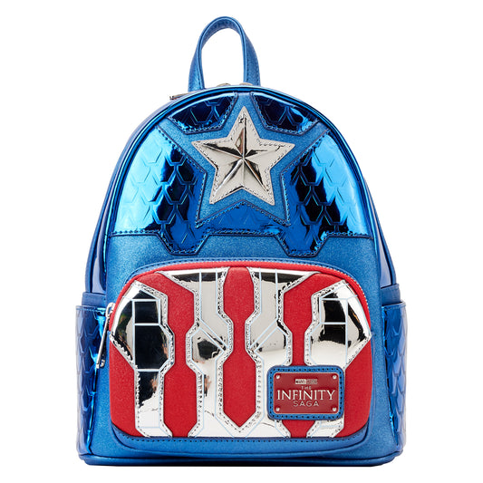 Marvel Shine Captain America Mini Backpack