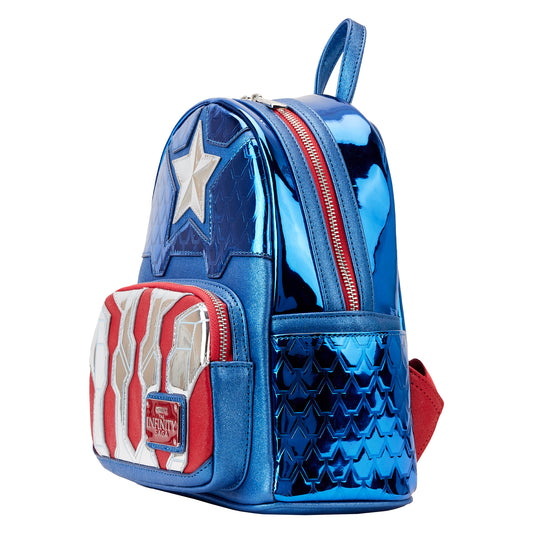 Marvel Shine Captain America Mini Backpack