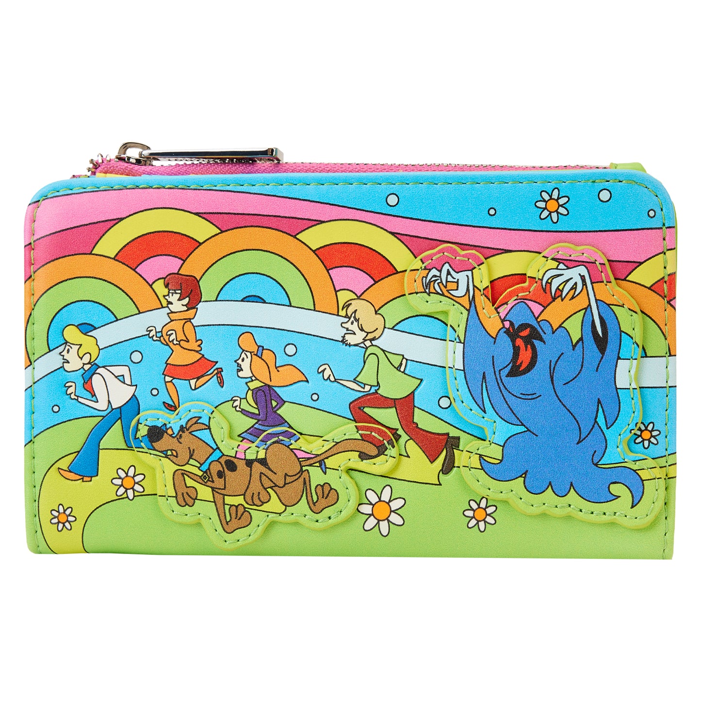 Scooby Doo Psychedelic Monster Chase Flap Wallet - **PREORDER**