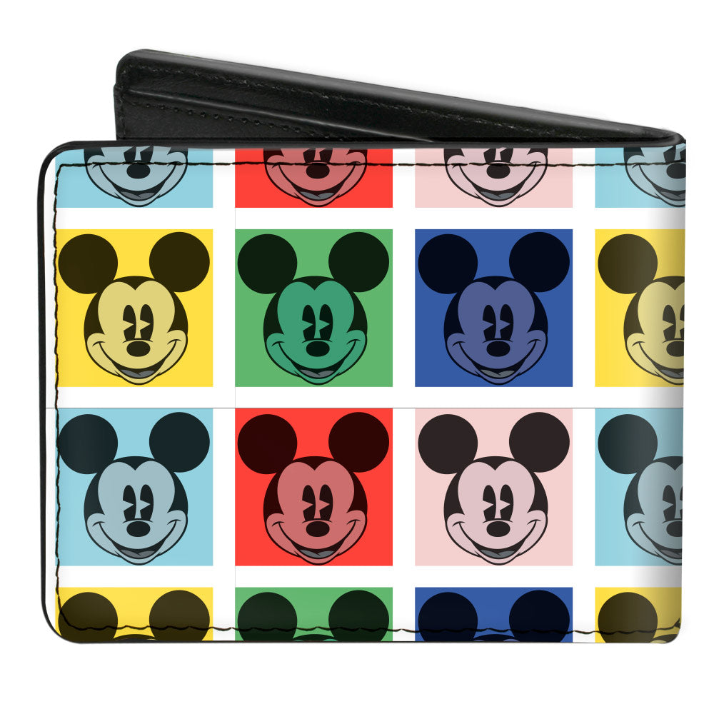 Mickey Mouse Multi Color bi-fold wallet - Happy Mile Style
