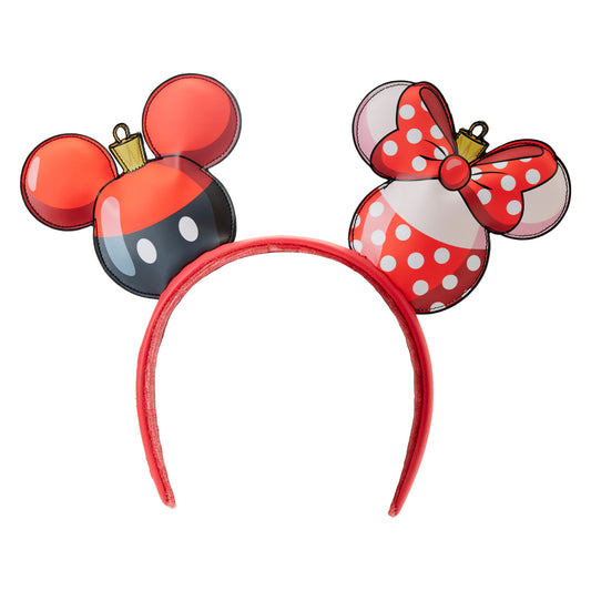 Mickey Mouse and Minnie Mouse Ornament Headband