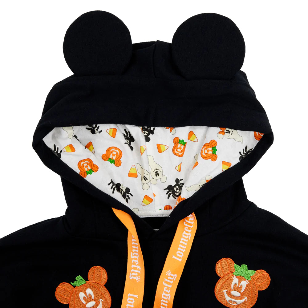 Mickey Minnie Mouse Candy Corn Sleeve Hoodie