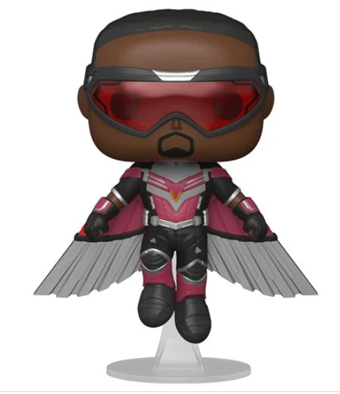 The Falcon and Winter Soldier Falcon (Flying) Pop! Vinyl Figure - Happy Mile Style