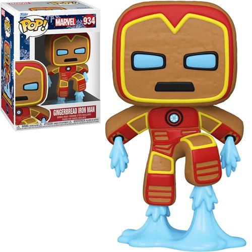 Marvel Holiday Gingerbread Iron Man Pop! Vinyl Figure - PREORDER - Happy Mile Style