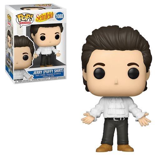 Jerry Seinfeld wearing the puffy shirt Pop! Vinyl Figure - PREORDER - Happy Mile Style