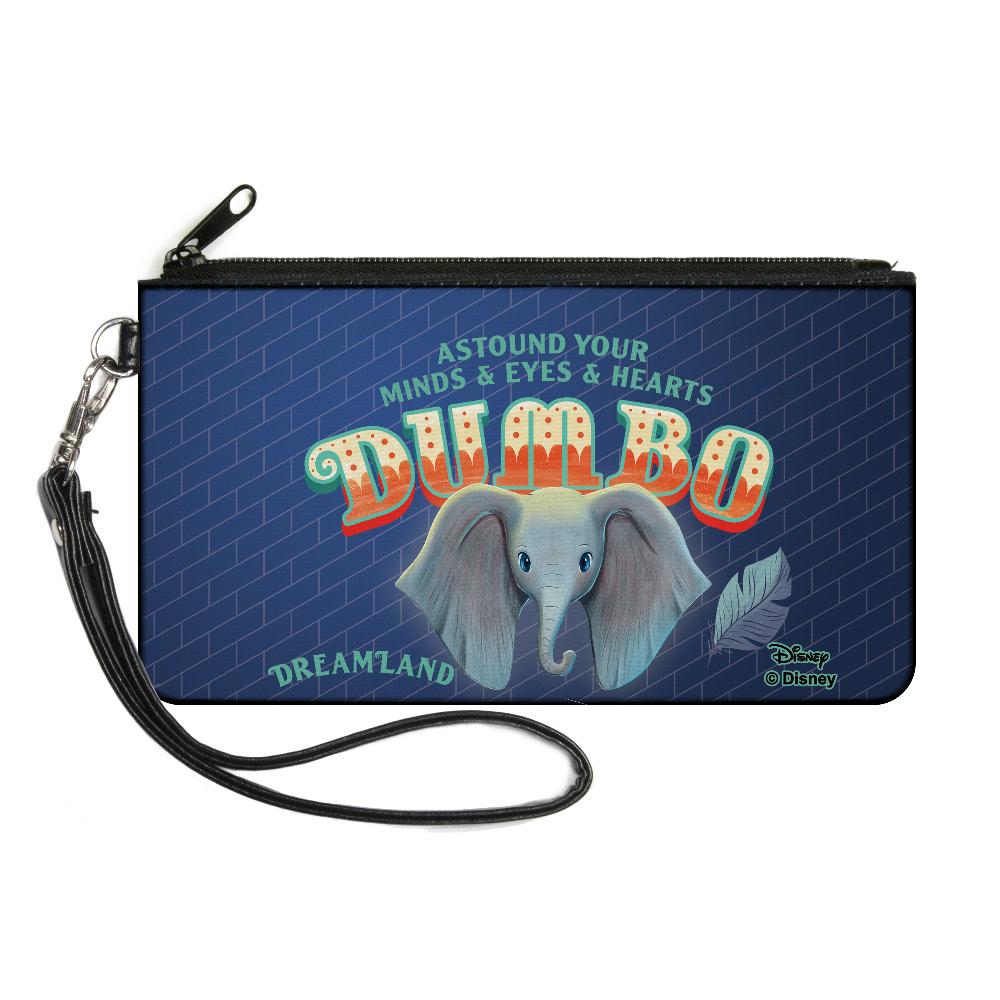 Dumbo Large Canvas Zipper wallet - Happy Mile Style